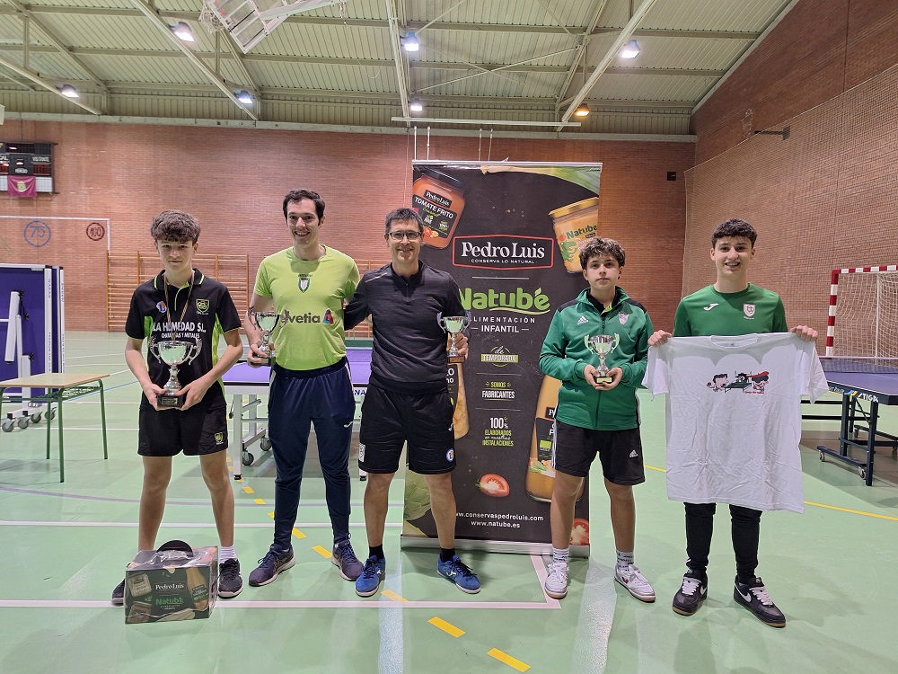 Celebrado el D&iacute;a del Tenis de Mesa en Lodosa